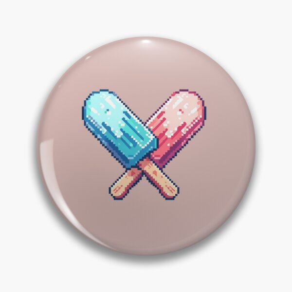 Item preview, Just Pink Ice&Cyan Cream Bars designed and sold by Fontible.