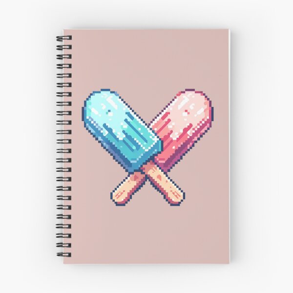 Item preview, Just Pink Ice&Cyan Cream Bars designed and sold by Fontible.