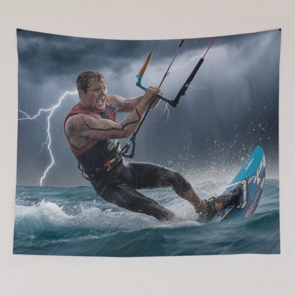 Item preview, Defying the Storm: Extreme KiteSURFING Adventure designed and sold by GIPR.