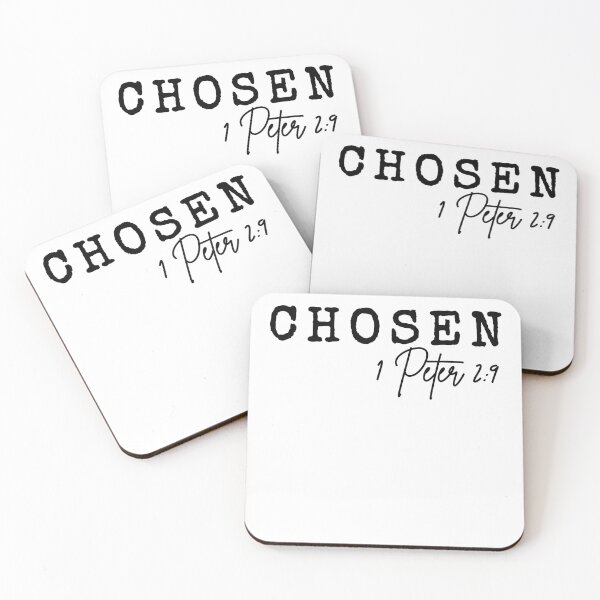 Item preview, Chosen - 1 Peter 2:9 - Christian Bible Verse Design designed and sold by MoriaStore.