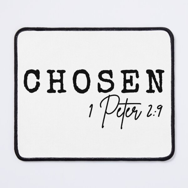 Item preview, Chosen - 1 Peter 2:9 - Christian Bible Verse Design designed and sold by MoriaStore.