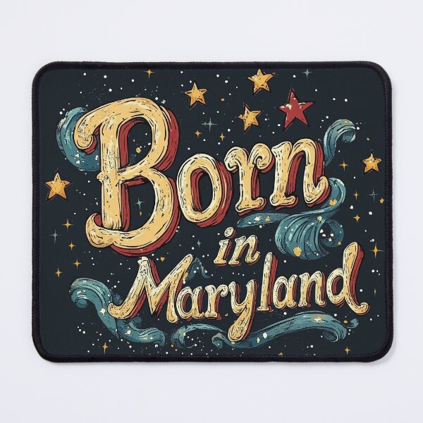 Item preview, Born In Maryland Celebratory Stars designed and sold by OriginalBeerCat.