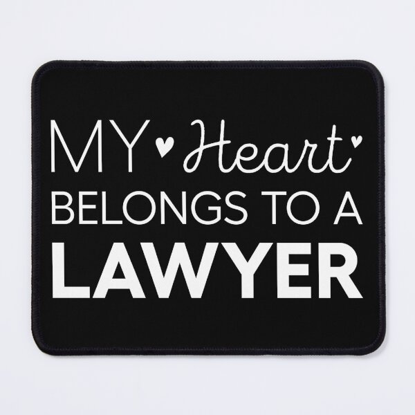 Item preview, My Heart Belongs To A Lawyer Cute Lawyer designed and sold by RareBunny.
