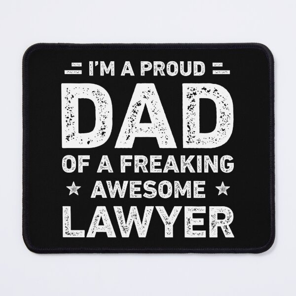 Item preview, Proud Dad Of A Freaking Awesome Lawyer Funny Lawyer designed and sold by RareBunny.