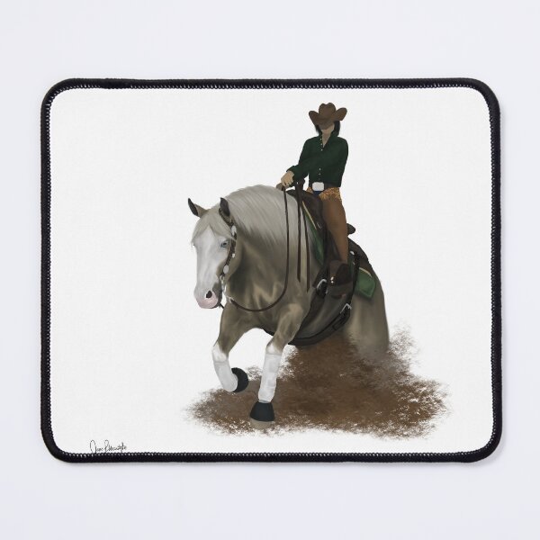 Item preview, reining horse designed and sold by Jesse Mantzke.