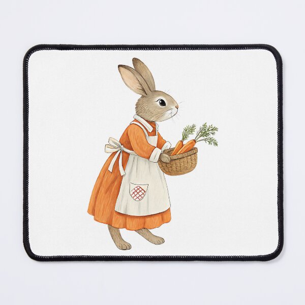 Item preview, A0673 Homestead Rabbit Life bunny life, high-resolution farm art, transparent background clipart, SVG farm clipart, PNG countryside designed and sold by angieart68.