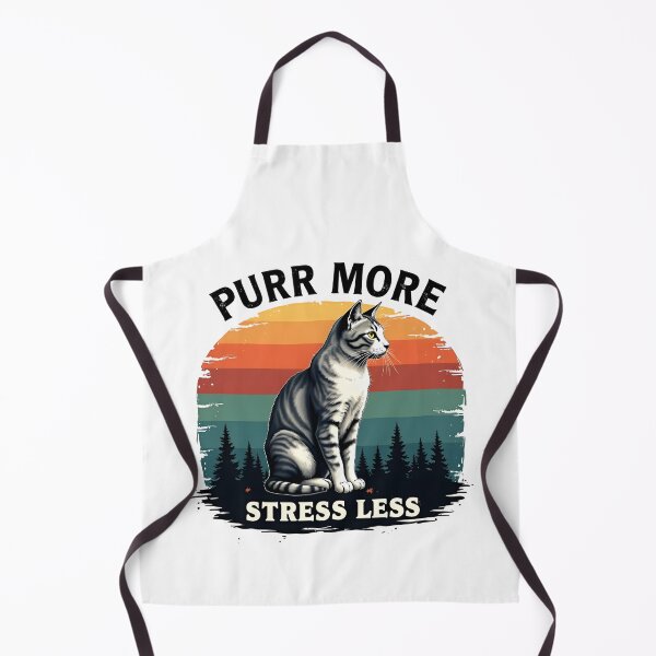 Item preview, Purr more, stress less designed and sold by Mindsway.