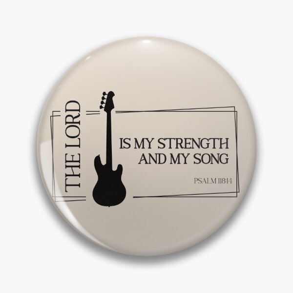 Item preview, The Lord is my Strength and my Song - Psalm 118 verse 14 designed and sold by simplydesignart.