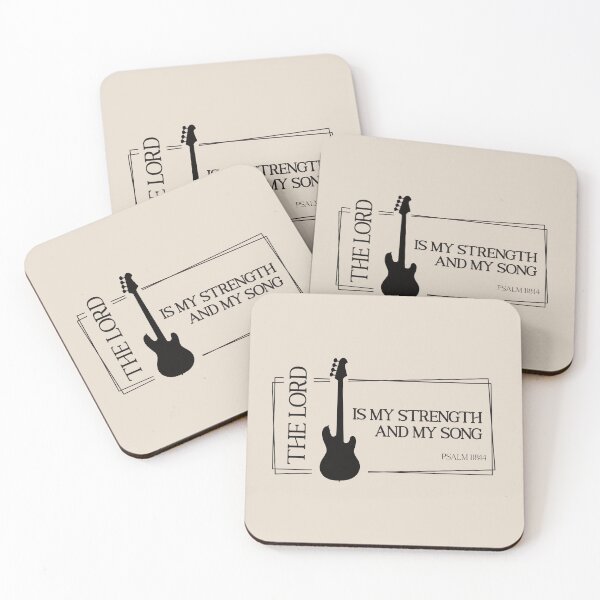 Item preview, The Lord is my Strength and my Song - Psalm 118 verse 14 designed and sold by simplydesignart.