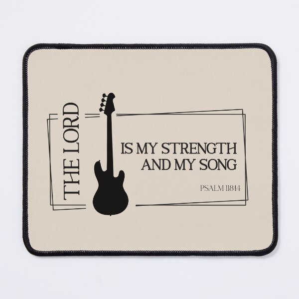 Item preview, The Lord is my Strength and my Song - Psalm 118 verse 14 designed and sold by simplydesignart.