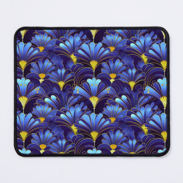 Item preview, Art Deco Elegant Blue And Aqua Exquisite Pattern  designed and sold by DEC02.