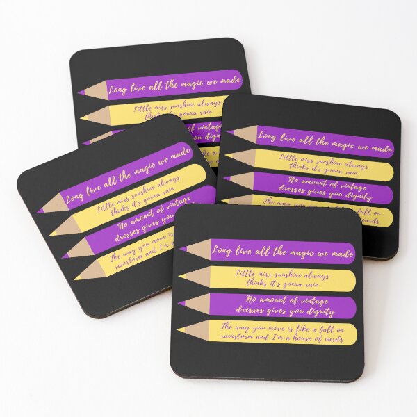 Item preview, Taylor Swift lyric pencils designed and sold by broadwaygirl142.