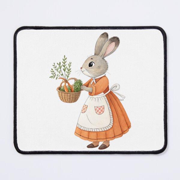 Item preview, A0673 Homestead Rabbit Life countryside bunny life, high-resolution farm art, transparent background clipart, SVG farm clipart, PNG countryside designed and sold by angieart68.