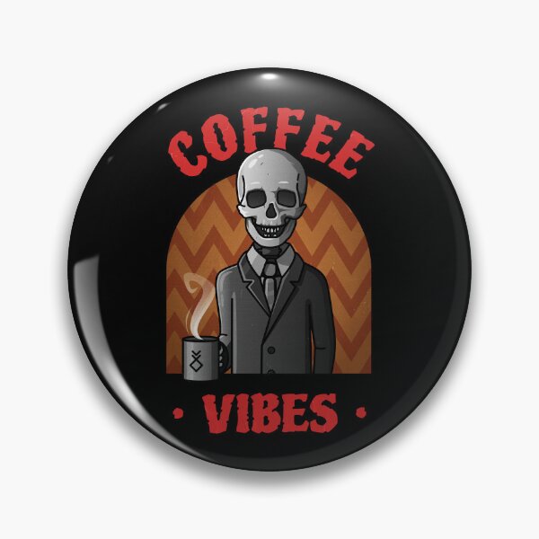 Item preview, Being skull Coffee Vibes designed and sold by SidAlexDesign.