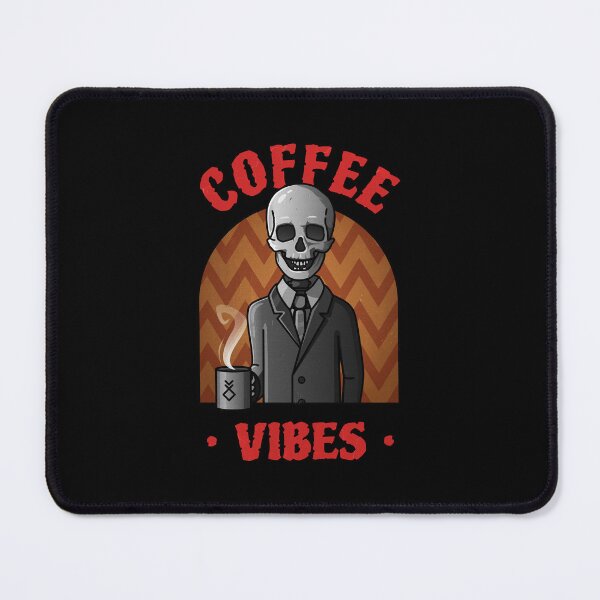 Item preview, Being skull Coffee Vibes designed and sold by SidAlexDesign.