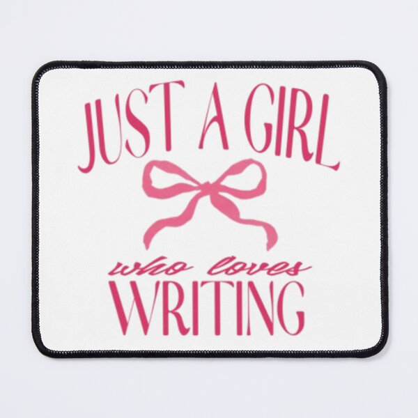 Item preview, Just a Girl Who Loves Writing - Creative Writer Design designed and sold by ZoeBV.