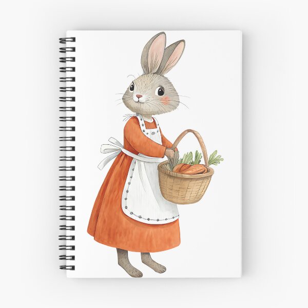 Item preview, A0673 Homestead Rabbit Lifecountryside bunny life, high-resolution farm art, transparent background clipart, SVG farm clipart, PNG countryside designed and sold by angieart68.