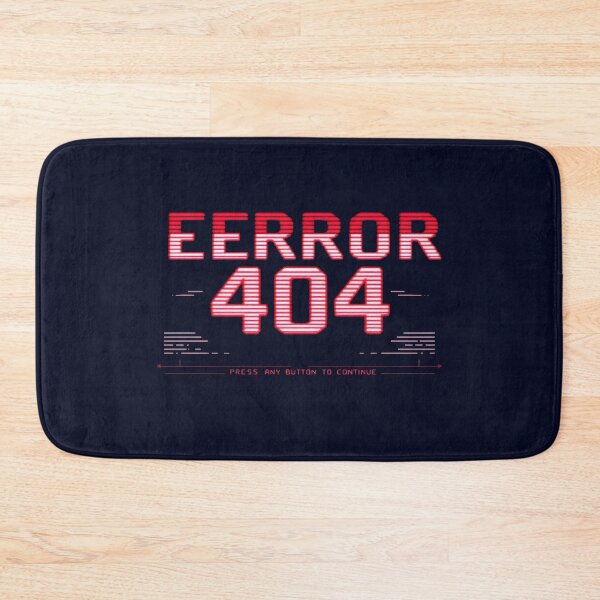 Item preview, Error 404: Retro Error Message designed and sold by Jollys-ArtShop.