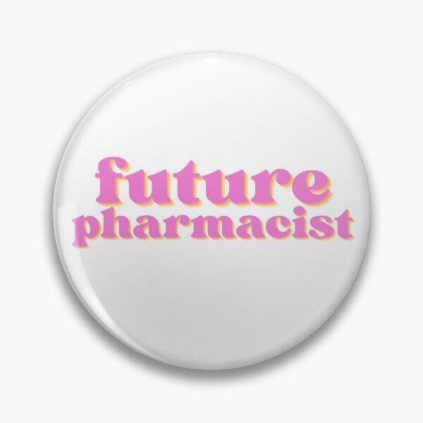 Item preview, future pharmacist - pink and orange designed and sold by scholar stickers.