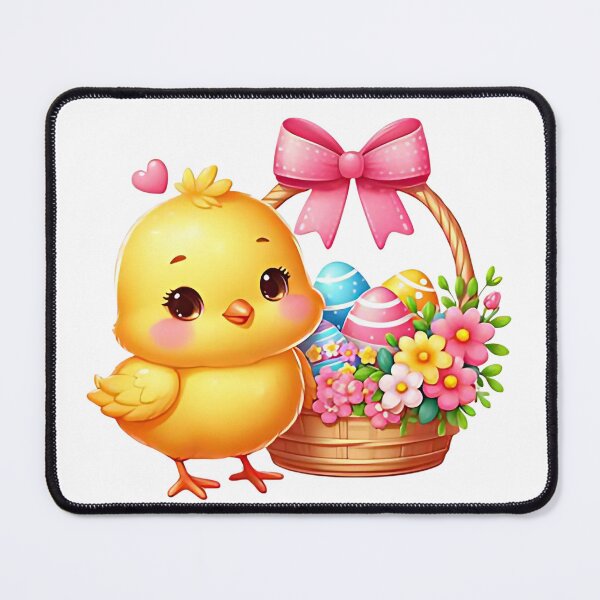 Item preview, A0675 Colorful Egg Collector festive Easter clipart, high-resolution Easter art, transparent background clipart, SVG Easter clipart designed and sold by angieart68.