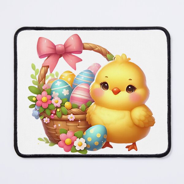 Item preview, A0675 Colorful Egg Collector festive Easter clipart, high-resolution Easter art, transparent background clipart, SVG Easter clipart designed and sold by angieart68.