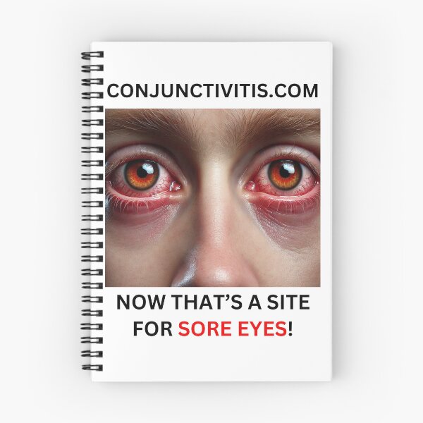 Item preview, CONJUNCTIVITIS.COM: NOW THAT'S A SITE FOR SORE EYES! designed and sold by me-me-me74.