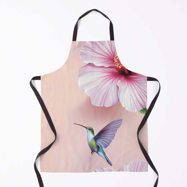 Artikelvorschau, Rosa Hibiskus mit Kolibri entworfen und verkauft von Lewis-mart.