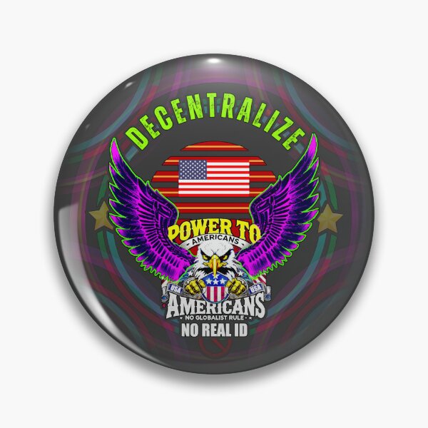 Item preview, Decentralize -- No REAL ID. designed and sold by Sanctum Icons.