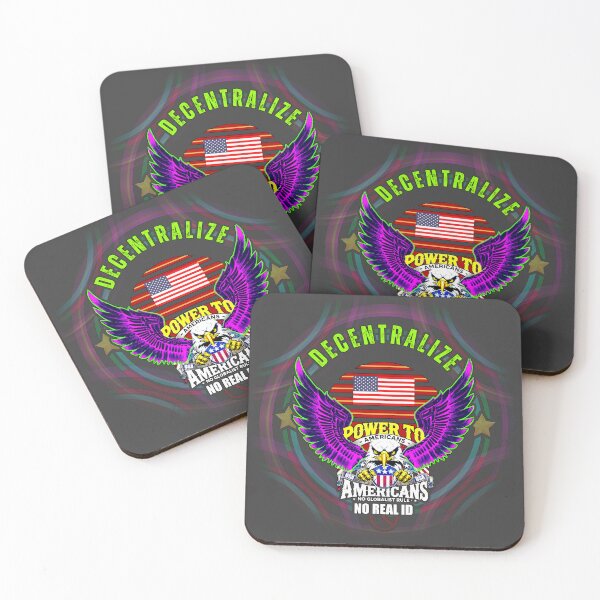 Item preview, Decentralize -- No REAL ID. designed and sold by Sanctum Icons.