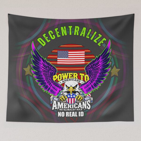 Item preview, Decentralize -- No REAL ID. designed and sold by Sanctum Icons.