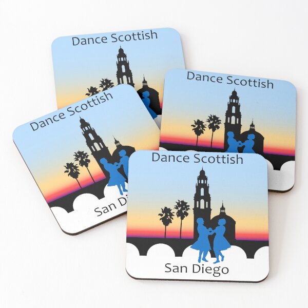 Artikelvorschau, RSCDS-San Diego Farbbanner entworfen und verkauft von DanceScottishSD.