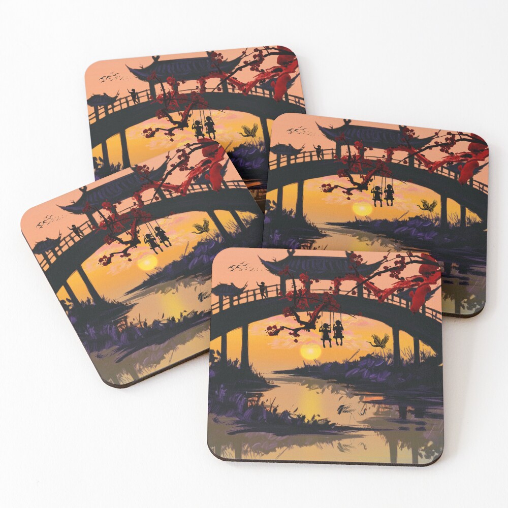 Item preview, Coasters (Set of 4) designed and sold by Inkception.