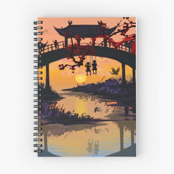 Item preview, Japanese Bridge designed and sold by Nacho Average Designs.