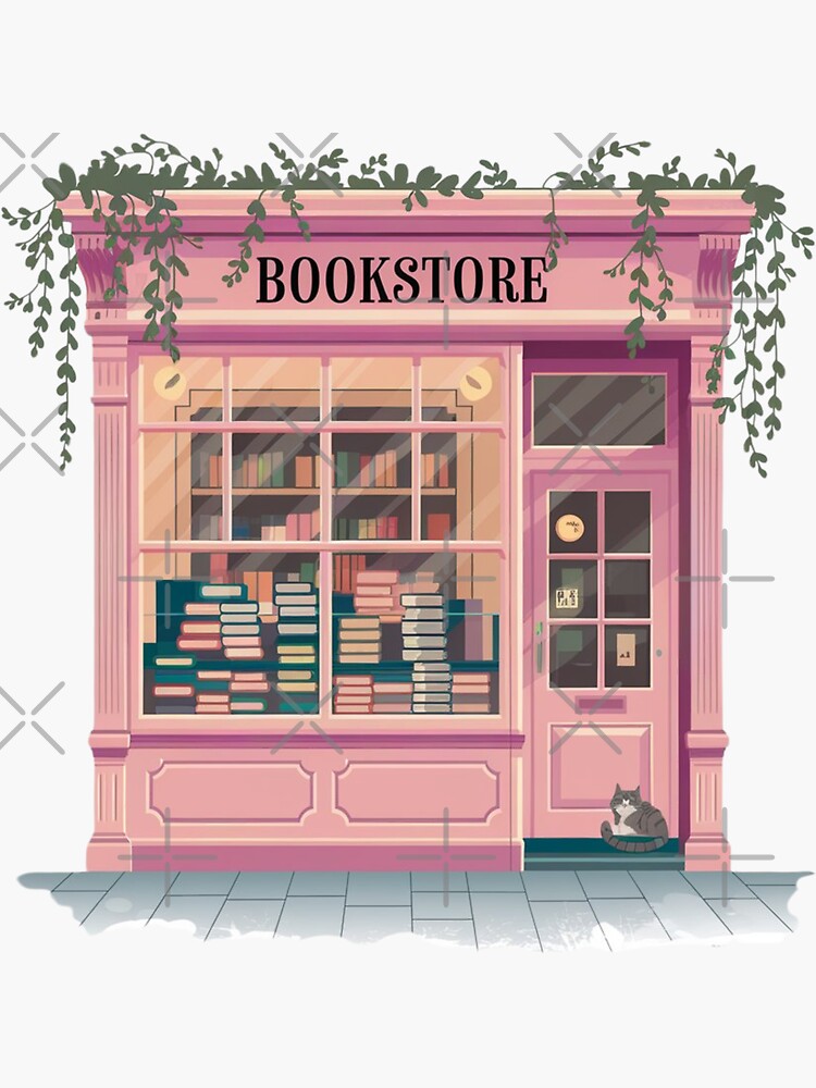 Thumbnail 3 von 3, Sticker, PINK BOOKSTORE designt und verkauft von Cheerhub.