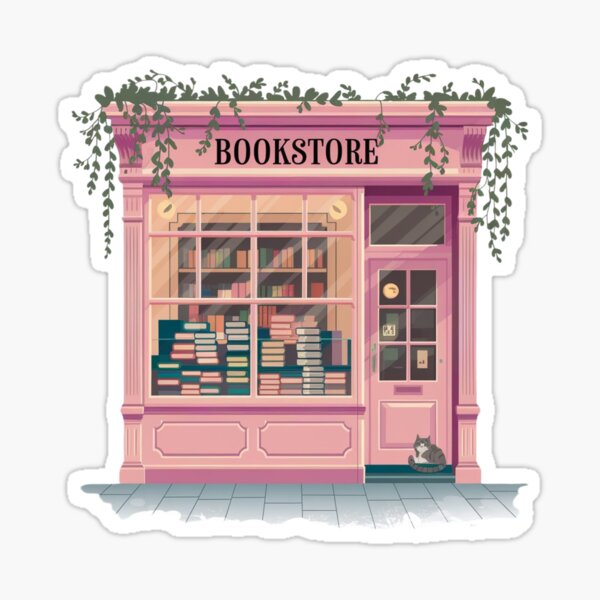 Vista previa del artículo con la obra «LIBRERÍA ROSA», diseñado y vendido por Cheerhub.