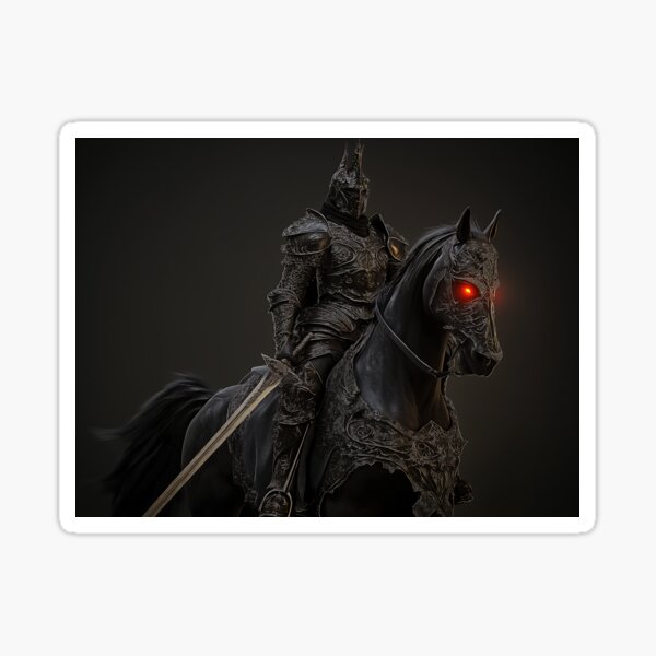 The Black Knight Armor #4 Sticker