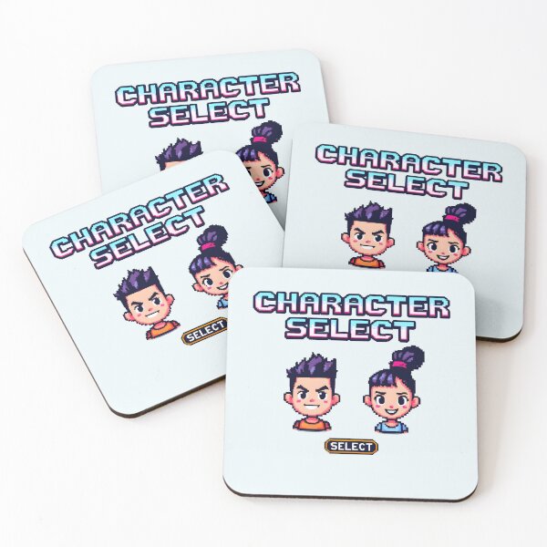 Item preview, Select Your Character: Character Select Screen designed and sold by Jollys-ArtShop.