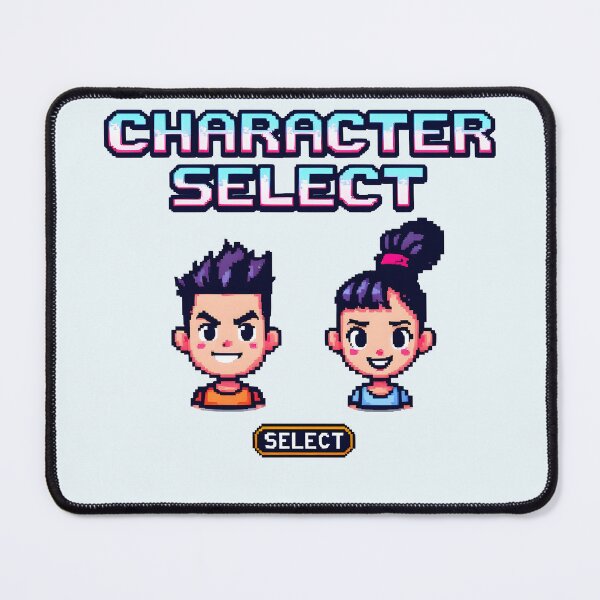 Item preview, Select Your Character: Character Select Screen designed and sold by Jollys-ArtShop.