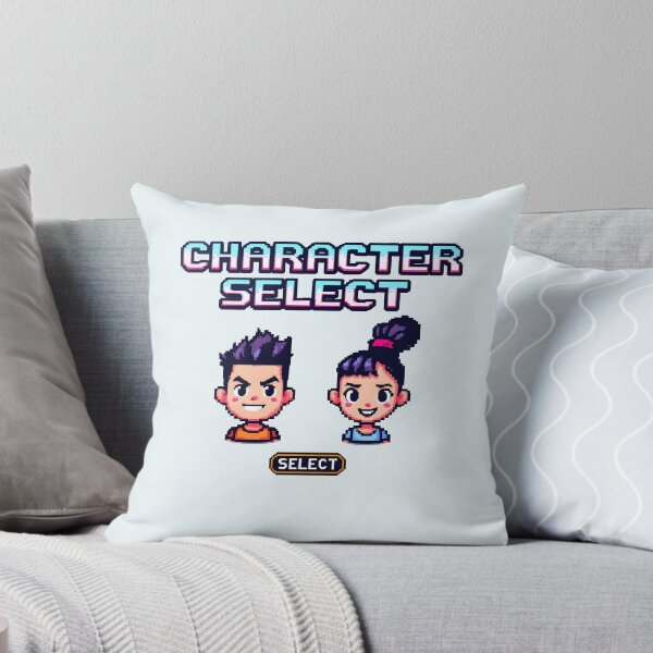 Item preview, Select Your Character: Character Select Screen designed and sold by Jollys-ArtShop.