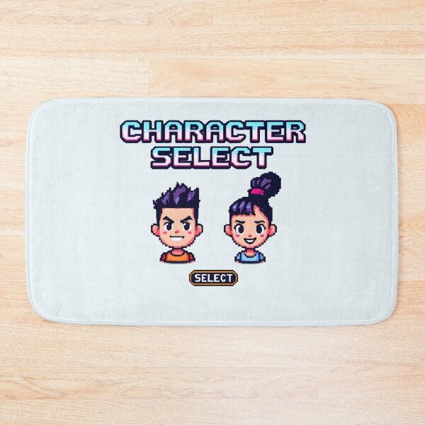 Item preview, Select Your Character: Character Select Screen designed and sold by Jollys-ArtShop.