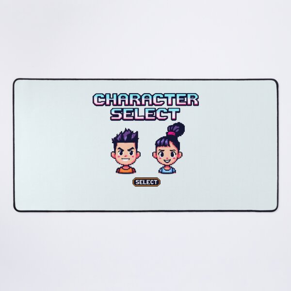 Item preview, Select Your Character: Character Select Screen designed and sold by Jollys-ArtShop.