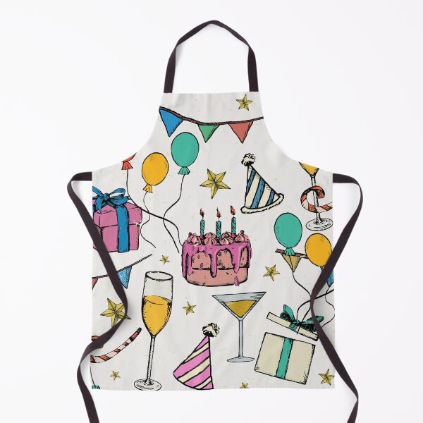 Item preview, birthday celebration party balloons cake champagne designed and sold by Gossip Rag.