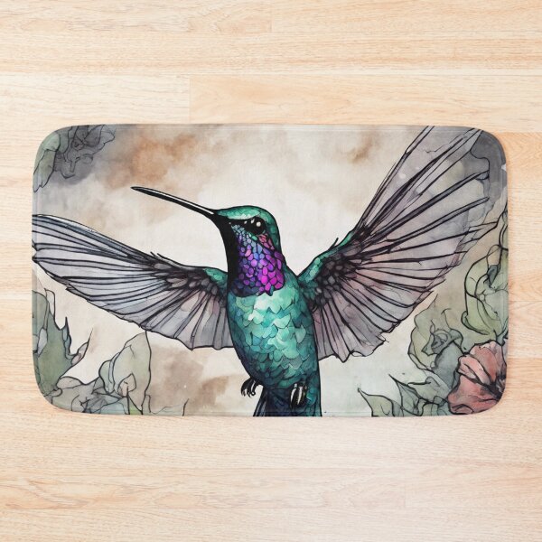 Item preview, Hummingbird - WC & Ink 6 designed and sold by KBMediaArt.