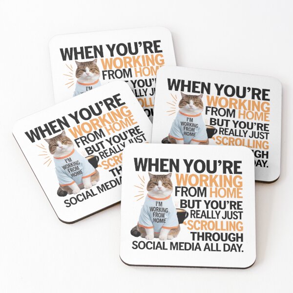 Item preview, When you're working from home designed and sold by trendspatterns.