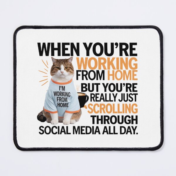 Item preview, When you're working from home designed and sold by trendspatterns.