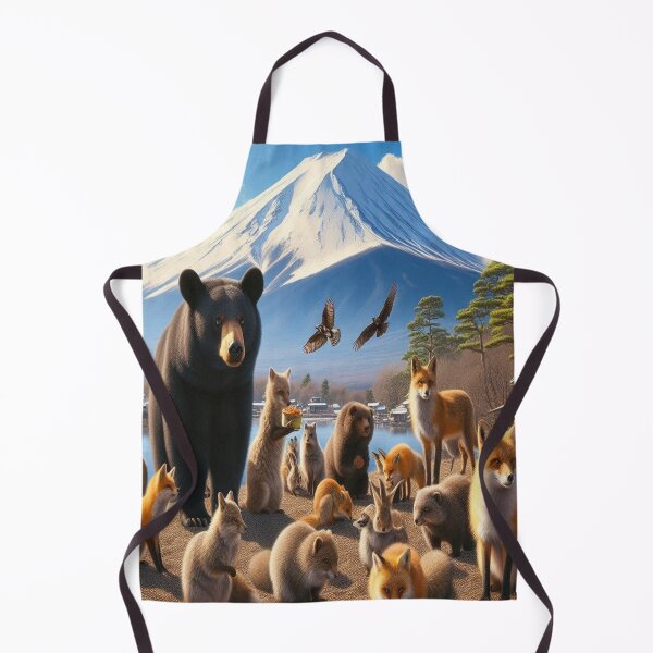 Item preview, Mt. Fuji & Animals designed and sold by MajesticPx.