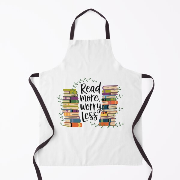 Item preview, Read More Worry Less Bookish designed and sold by Cheerhub.