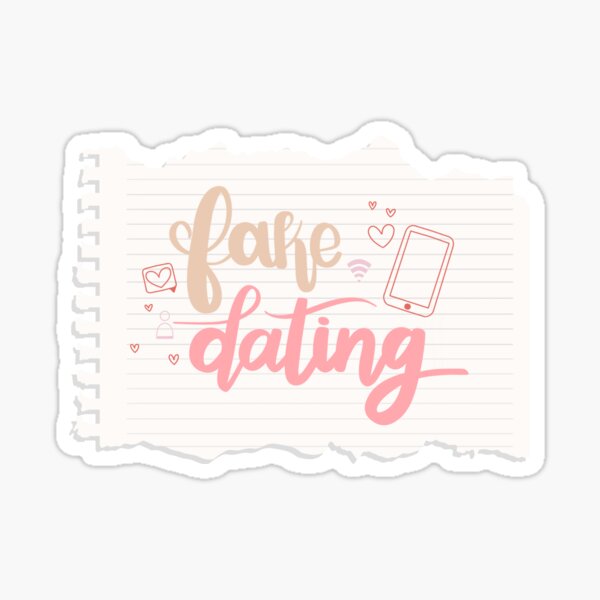 Artikel-Vorschau von Klischee der Fake-Dating-Romantik, designt und verkauft von CaitlinCherise.