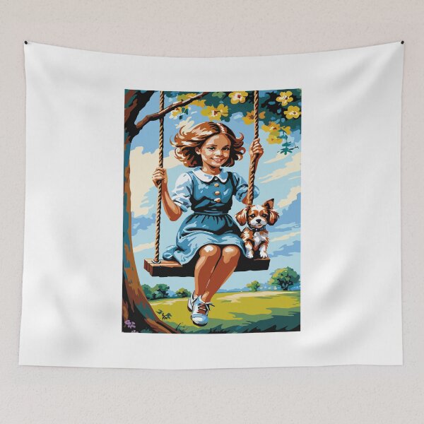 Item preview, A wooden swing that connects and creates happiness. designed and sold by Whose-sweat.