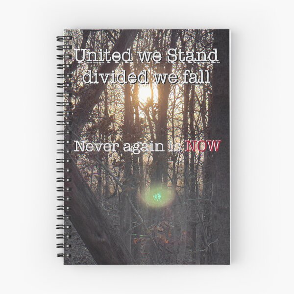 Item preview, United We Stand Divided We Fall – Inspirational Unity Quote designed and sold by aadventures.